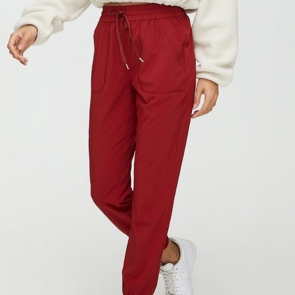 TNA "Biking Red" Size S Speed Jogger - Picture 1 of 6
